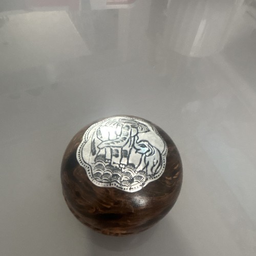 Small round brown - small,