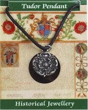 Tudor Rose Pendant - Pewter