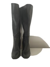 Tesco F+F Faux Leather Midi Boots