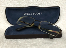 LYLE & SCOTT - FORTROSE - DESIGNER GLASSES / SPECTACLE FRAMES + CASE - FREE POST