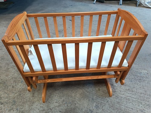 Baby elegance pine rocking - baby,