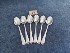 6x Vintage Teaspoons WR S Old