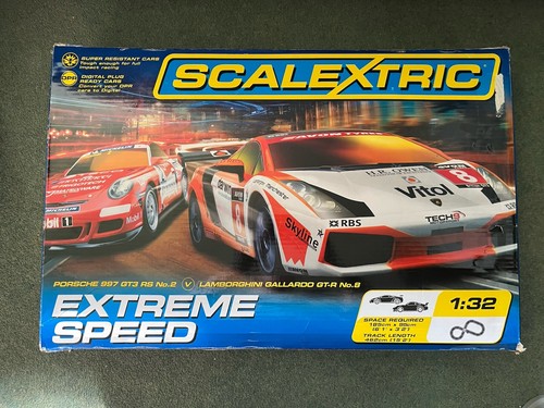 Scalextric extreme speed set - speed,
