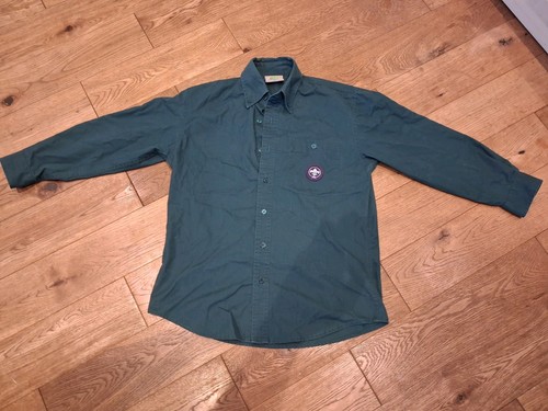 Unisex green scout shirt david - unisex,