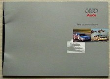 AUDI The QUATTRO STORY Motorsport Publicity Brochure 1980 to 1997 S1 Trans Am +