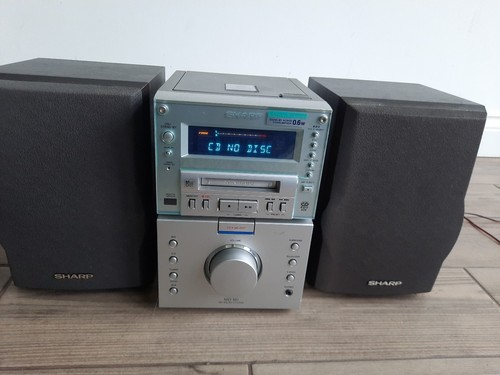 Sharp m1h mini fi - md-m1h, stereo