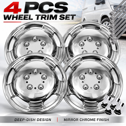 Van raised domed - 15",