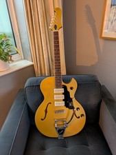 Guild Starfire I Jet 90 Gold Satin Finish