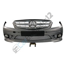 MERCEDES W204 AMG SPORT 2007-10 FRONT BUMPER+GRILLES+FOG LAMPS A2048853725