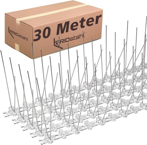 30m steel bird spikes fences - bird,