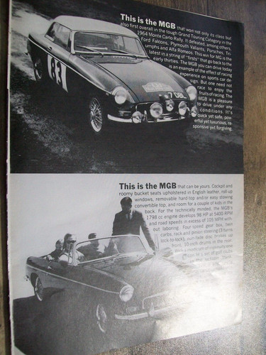 1964 mgb mid size - mid-size, mag