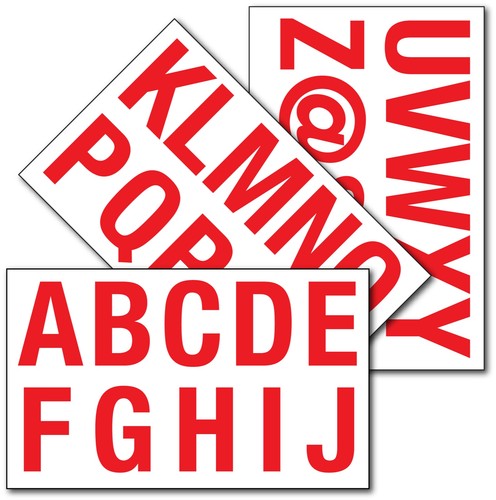 Letters alphabet vinyl - letters,