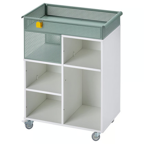 Ikea övning trolley white - trolley,