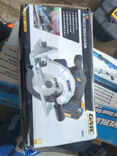Gmc 18v cordless circular saw - circular,