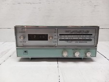 EKCO Digital Clock Radio Mid Century 1970s Model A402 Flip Numbers - Ultra Rare!
