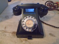 VINTAGE BAKELITE BLACK GPO