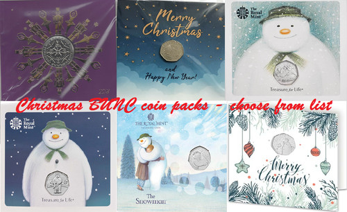 Guernsey christmas xmas 50p - guernsey,