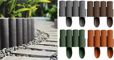 Garden edging palisade border - garden,