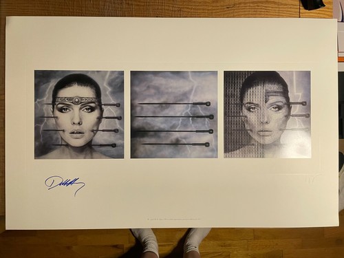 Giger art print lithograph - giger,