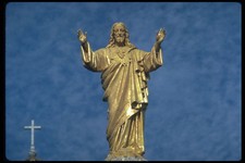 571090 Statue Of Christ Fatima Portugal A4 Photo Print