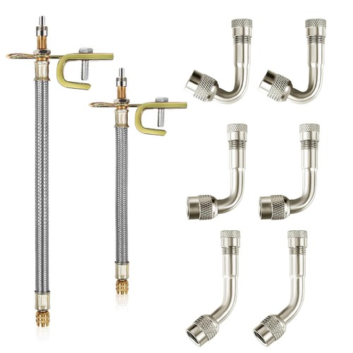 Pieces tire valve extension - 8,