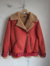 FLORYDAY Coral Red Orange Faux