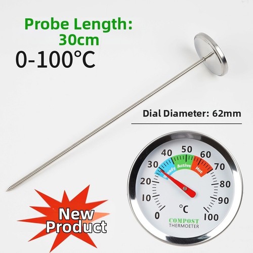 Compost thermometer 30cm 50cm - compost,