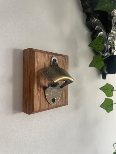 Wall mounted bottle opener - bottle,