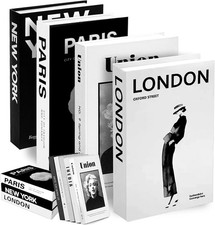 4 PCS Decorative Books for