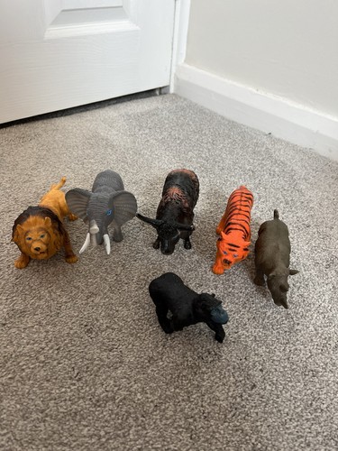 Toy wild animals bundle 6 - bundle,