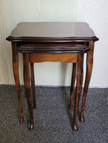 Vintage nest tables queen - vintage, 2