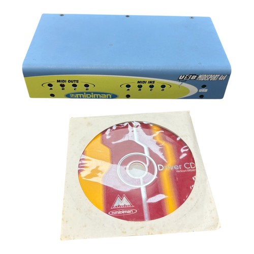 Midiman usb midisport 4x4 - usb,
