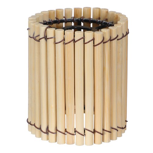 Bamboo lamp shade - shade, small