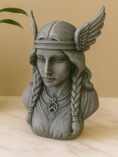 Freya Norse Goddess Bust 15cm