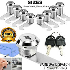 REPLACEMENT LOCK CAMLOCK FURNITURE MAIL BOX ALL SIZES CABINET DRAWERS LOCKERS