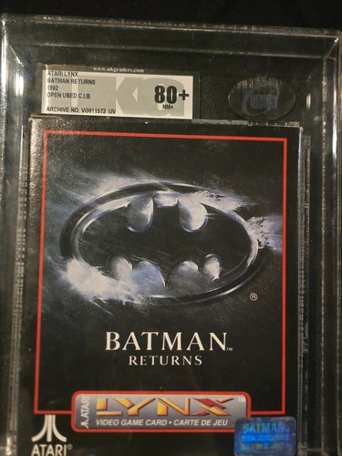 Atari lynx graded used batman - graded,