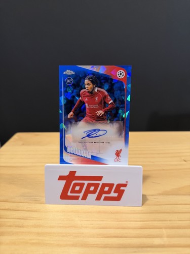 Rio ngumoha auto topps chrome - rio,