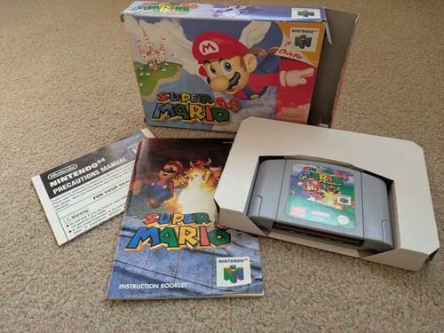Super mario for nintendo - 64,