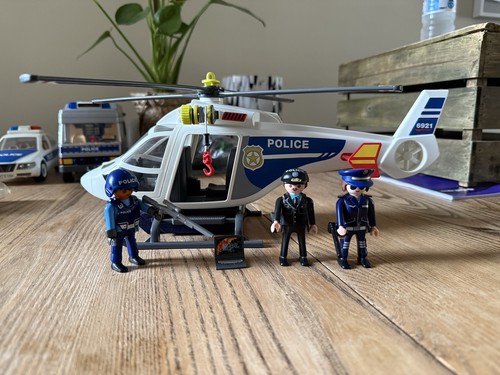 Playmobile police helicopter - playmobile,