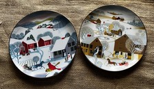 Set Of 2 Betsy Bates Plates