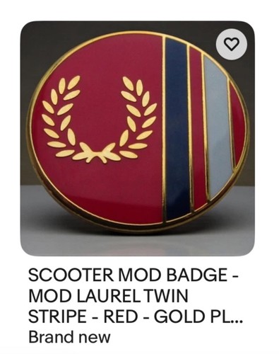 Fred perry mods pin - fred,