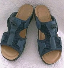 Flyflot Sandals Anti shock New Piumatech Italian Blue Fly-flot size 6.5   EU 40