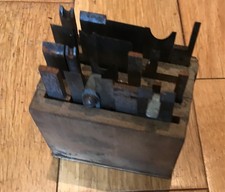 Stanley Plough Plane Cutters  (Green box above cages)