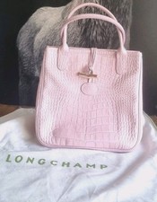 Longchamp Pink Leather Bag