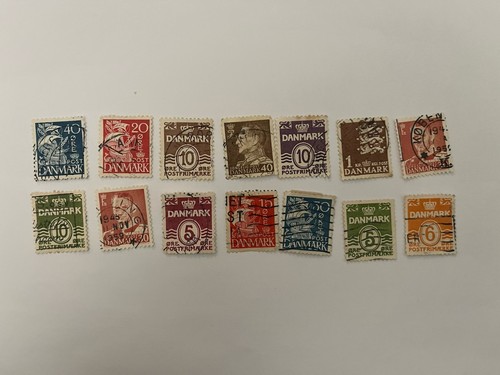 Danmark vintage postage stamp - danmark,