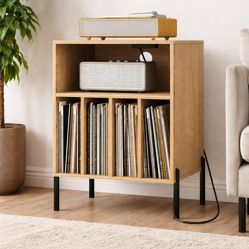 Record player stand - stand, storage