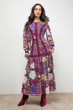 Oasis Floral Dress Womens