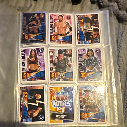 Topps slam attax rivals wwe - topps,