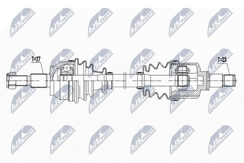Front left drive - drive, shaft