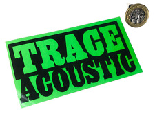 Sticker Decal Trace Acoustic Guitars Music Vintage ra